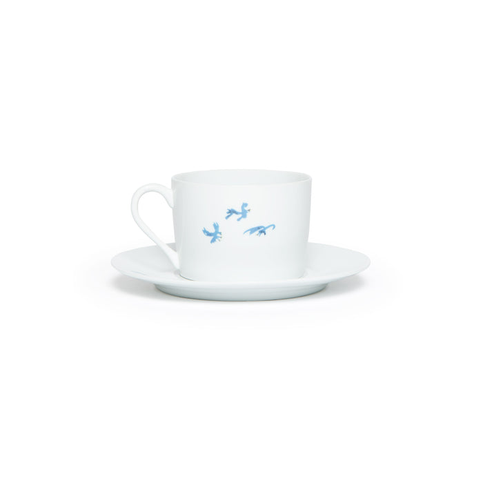 Ensemble tasse déjeuner décor VGLM